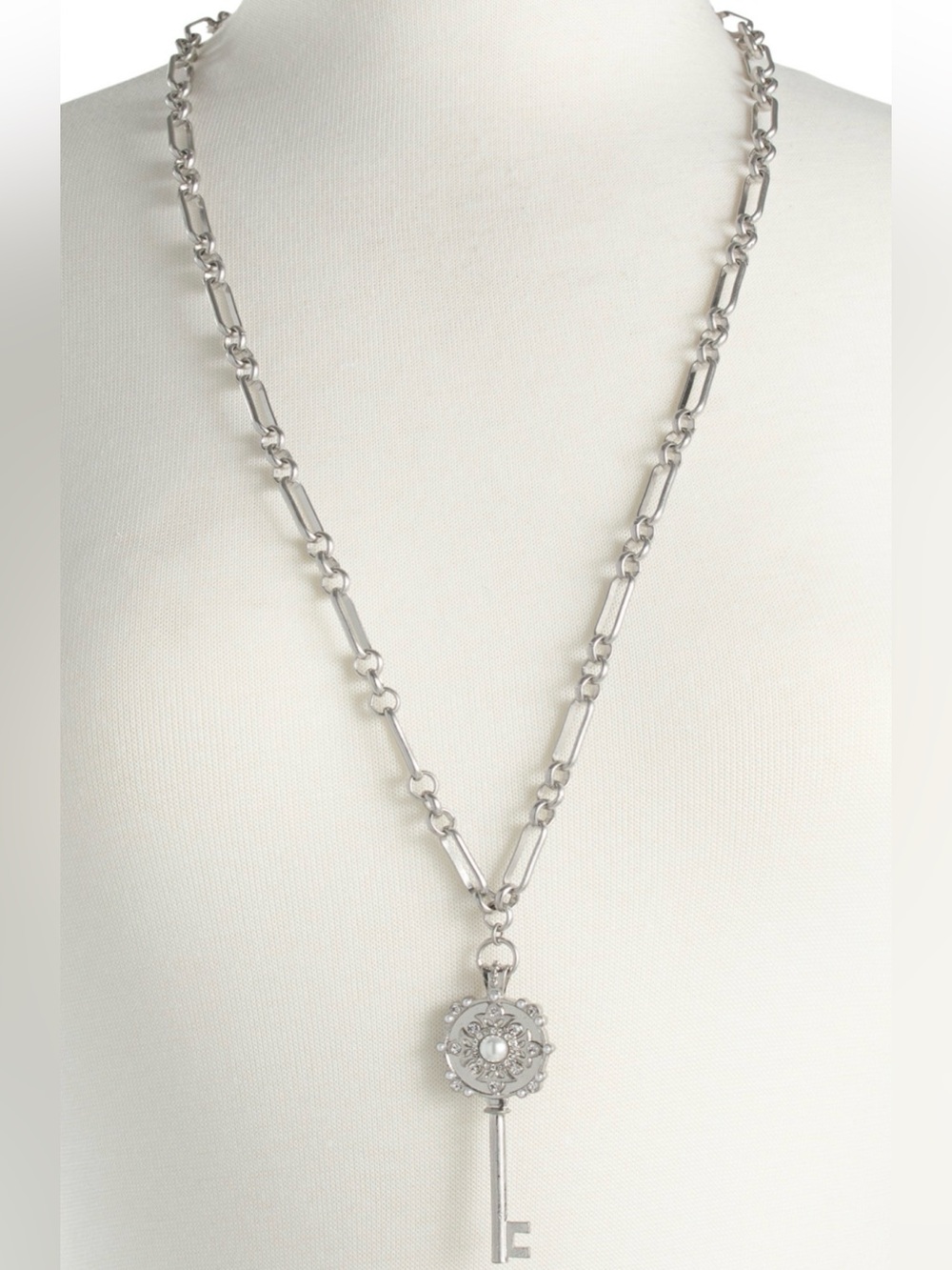 PATRICIA NASH Long Key Pendant Necklace
